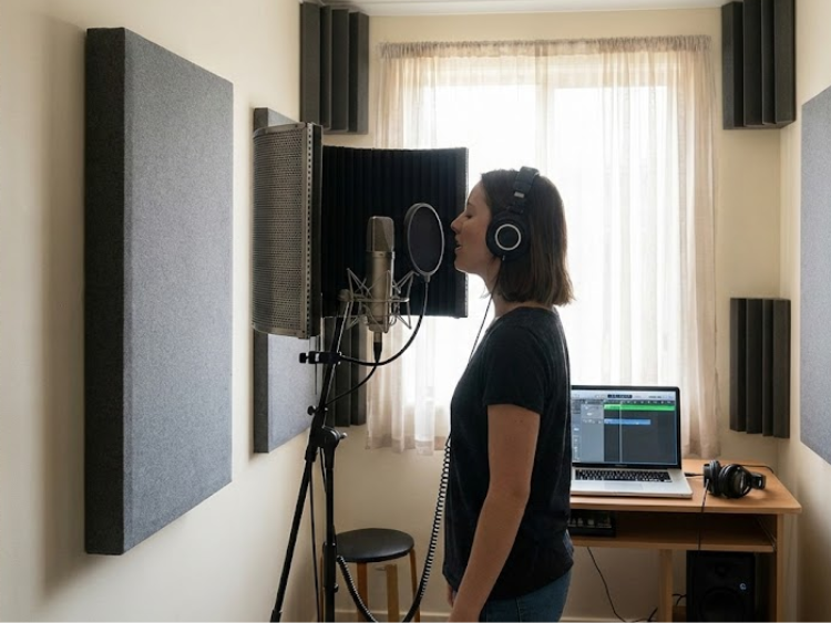 How to Improve Vocal Recording in a Small Home Studio