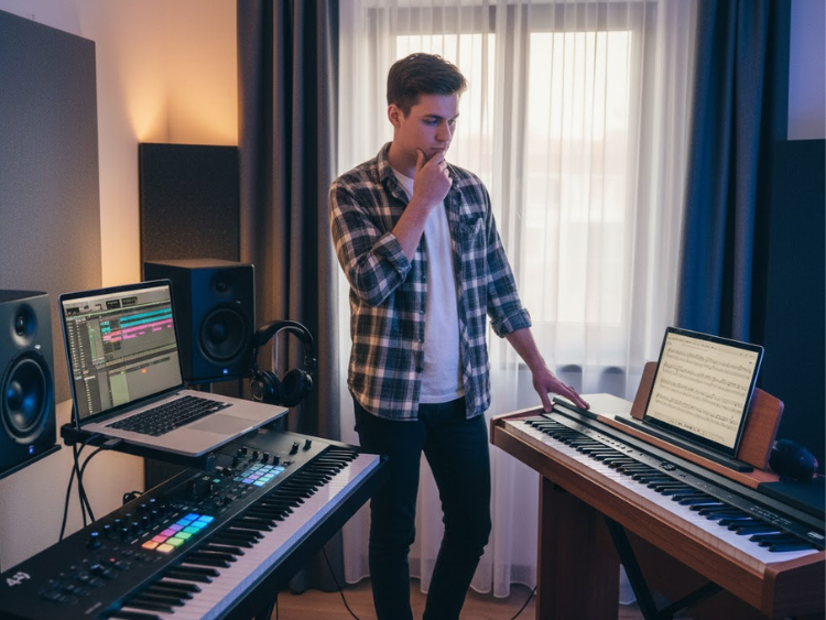 MIDI Keyboard vs Digital Keyboard: Key Differences Explained